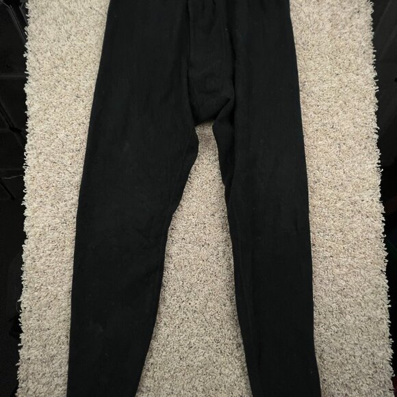 Patagonia Pants Adult Large Black Outdoors Hiking Capilene Mens Fleece Sweatpant - Picture 1 of 16